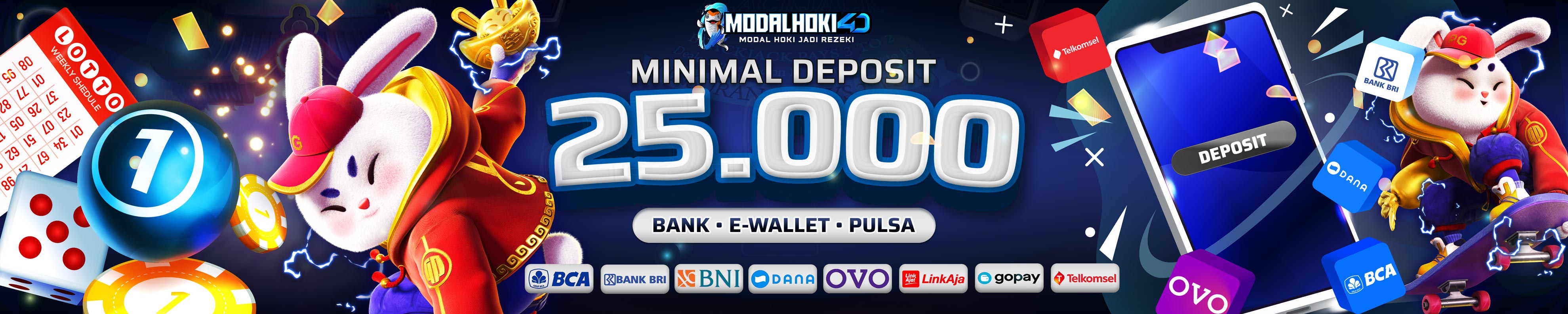 deposit modalhoki4d